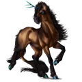 Unicorn Hackney Strawberry roan