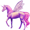 Winged unicorn Australian Pony Cherry bay